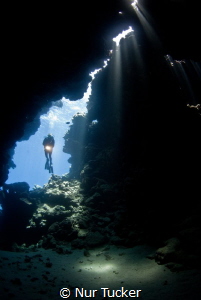 St John's Cave in the Red Sea by Nur Tucker 